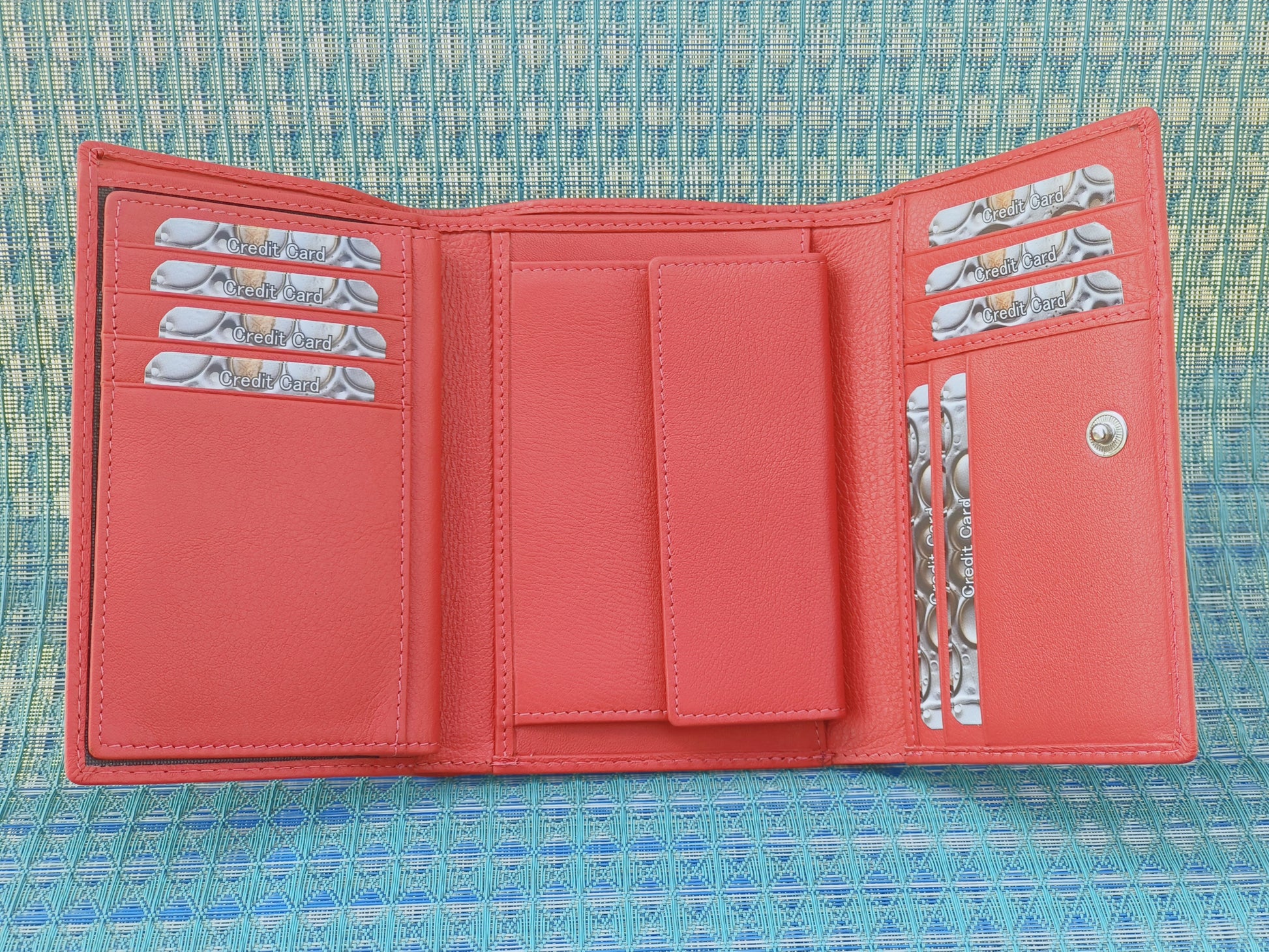 Evorya® Bright Pinkish Red Women's Wallet